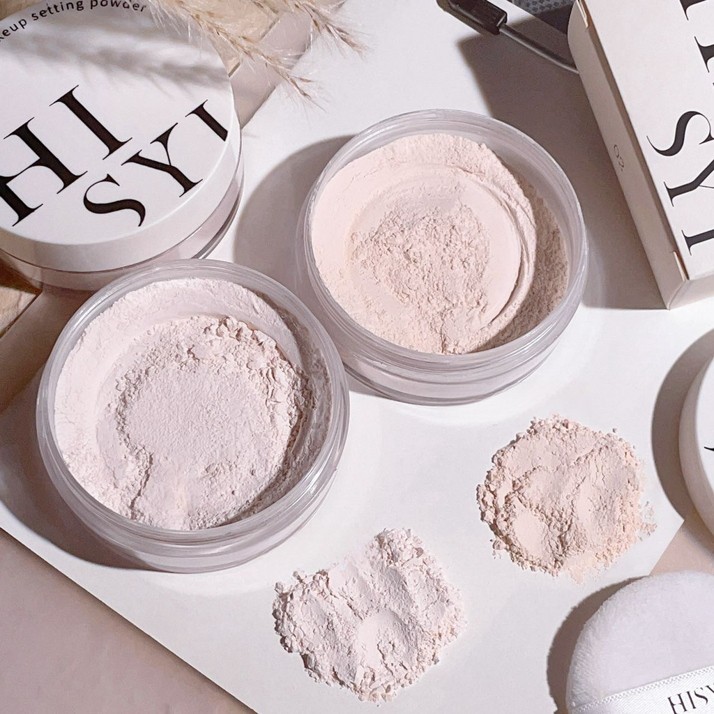 Loose powder oil control setting powder, lasting fresh matte mist setting powder, taking off and brightening is not easy to remo