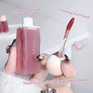 7 Color Moisturizing Lip Tint Jelly Liquid Lipstick Non Sticky Cup Sexy Lip Mud Mirror Water Lip Glaze Women Makeup Cosmetics