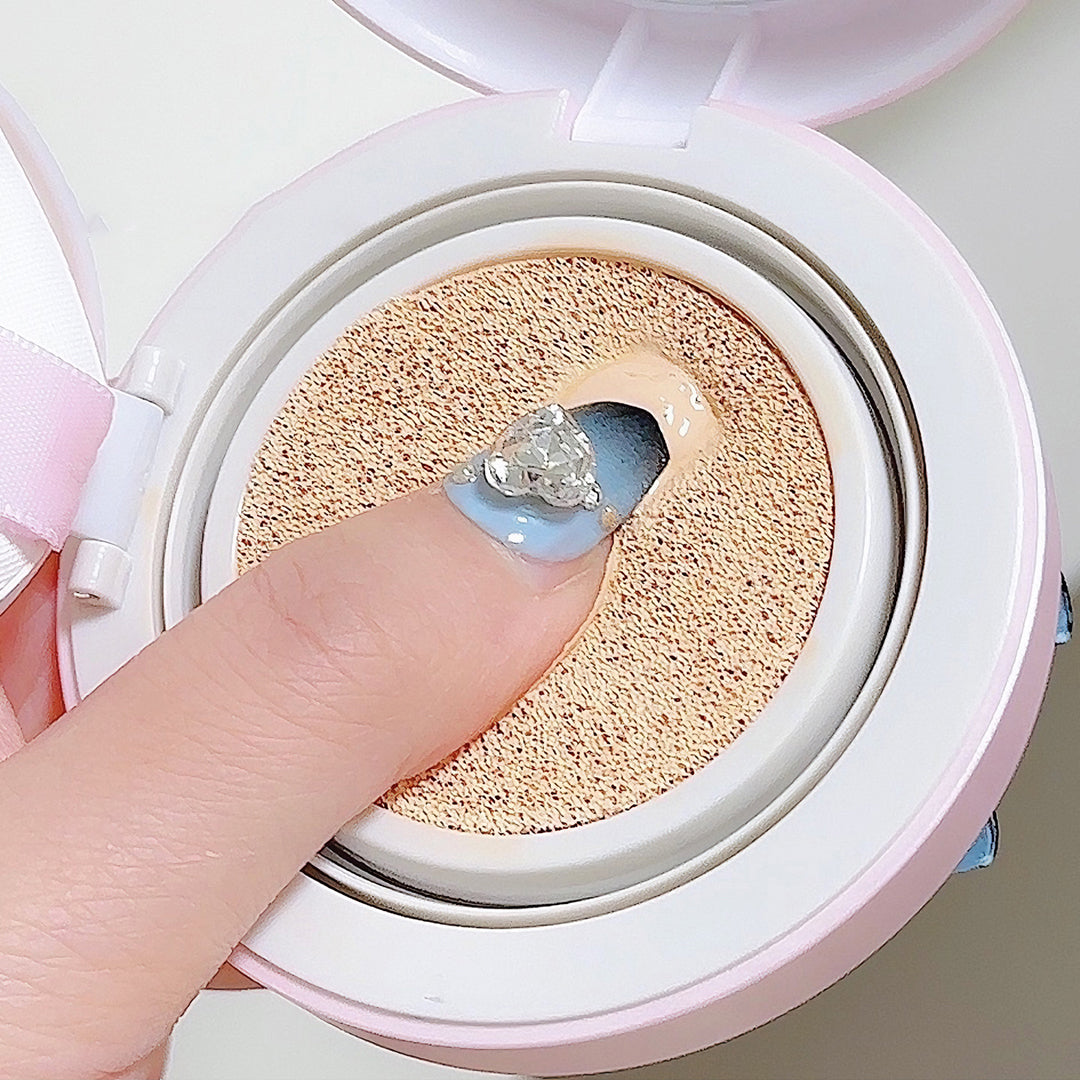 Air Cushion Foundation Full Coverage Waterproof Long-lasting Concealer 3 Colors Cushion Compact Face Makeup Base