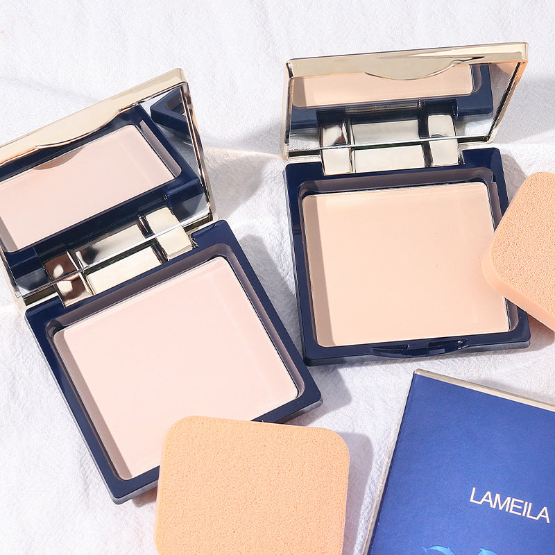 10g Makeup Compact-Powder Oil-Control Face Cosmetics Powder Matte Setting Pressed Powder Pores Invisible Natural maquillaje