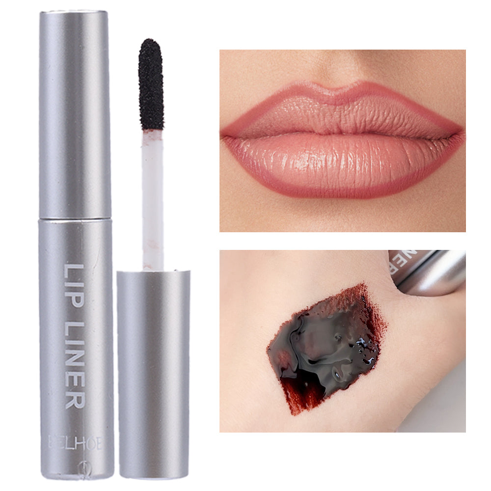 Peel Off Lipsticks Waterproof Brown Contour Tear-off Lip Liner Long Lasting Matte Lip Tint Tattoo Sexy Red Lipgloss Makeup Girls