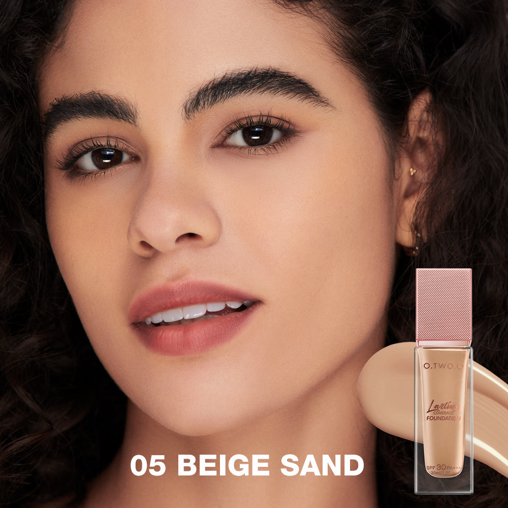 Liquid Coverage Foundation Cream Matte Moisturizing Oil-control Long-Lasting Waterproof Concealer Foundation Makeup