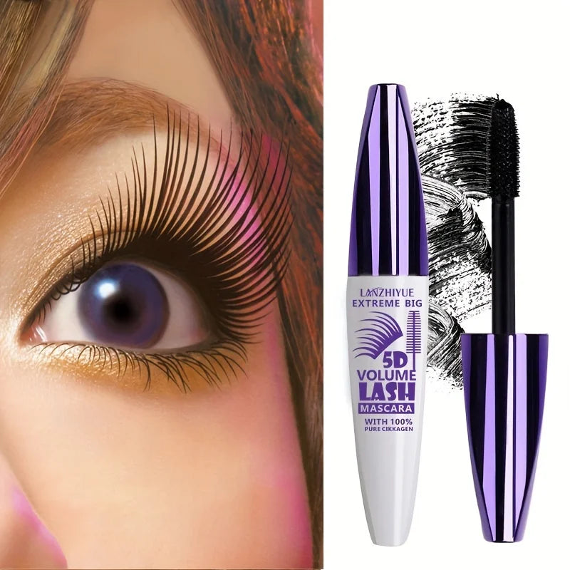 5D Extreme Volume Lash MascaraWaterproof And Long-Lasting Natural Thickening And Curling Eyelash Extension