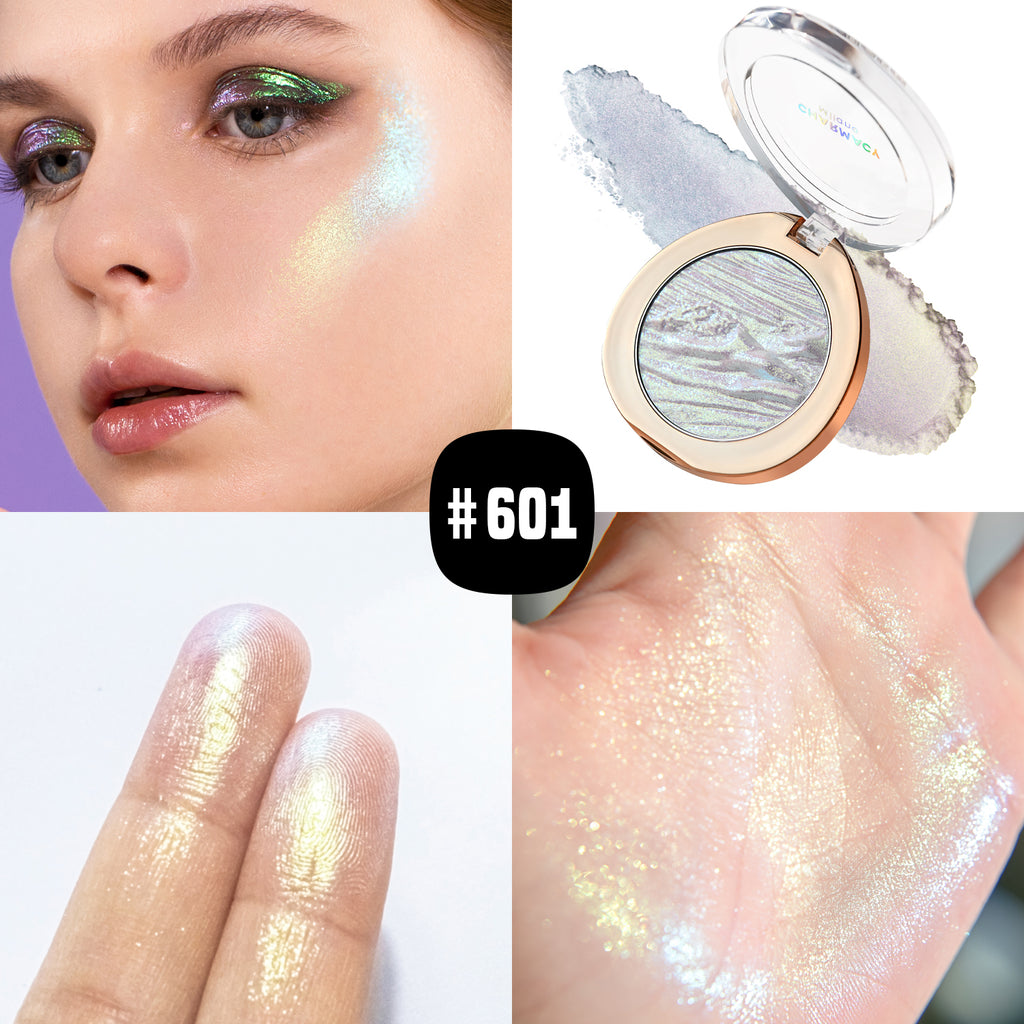 Duochrome Pigment Highlighter Glitter Long-lasting Multichrome Professional Highlighter Cosmetic Makeup for Women