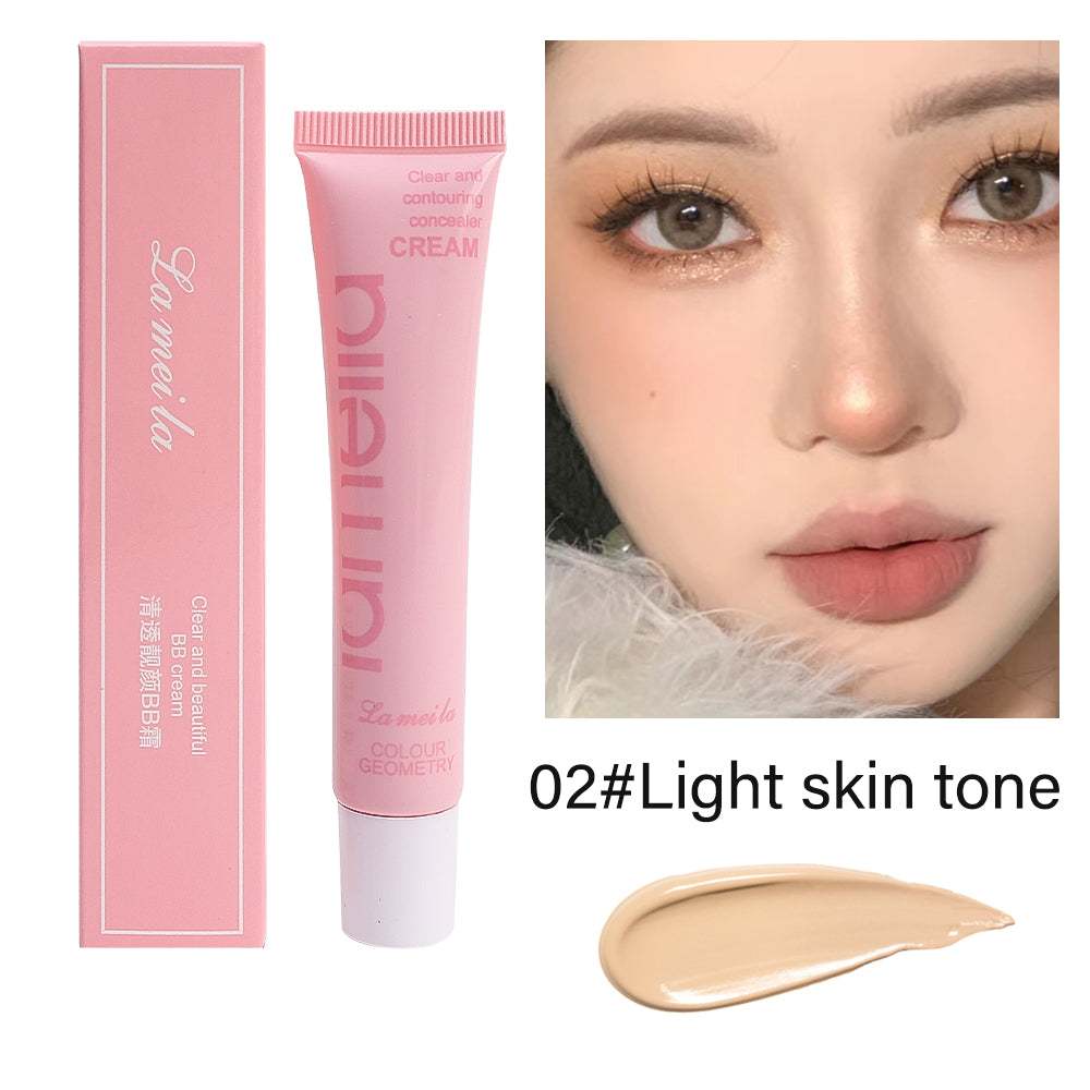 BB Cream Face Full Concealer Brighten Makeup Base CC Cream Longlasting Liquid Foundation Cream for Waterproof Face High Coverage