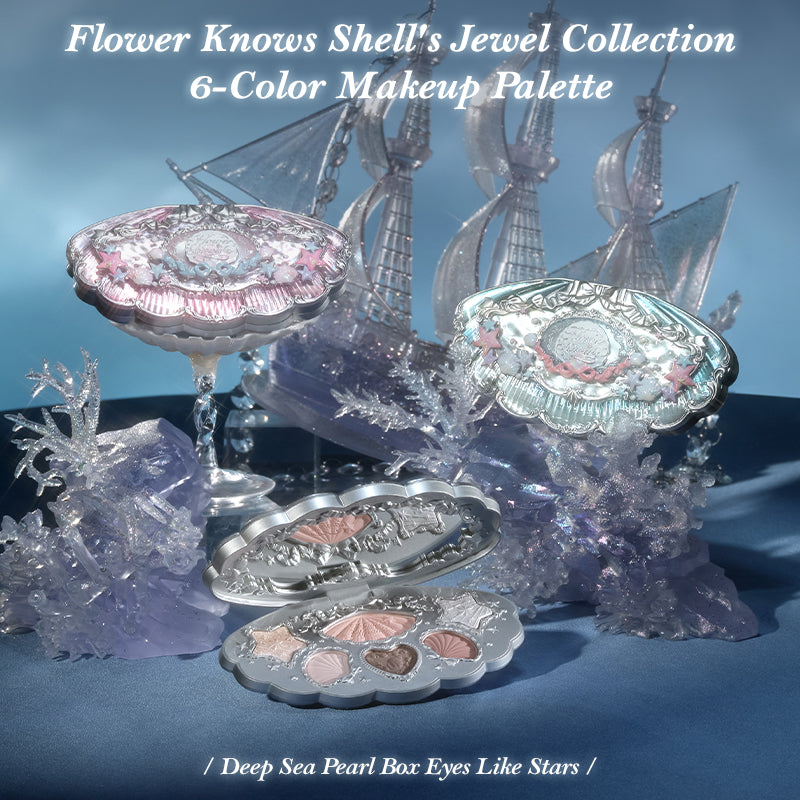 Flower Knows Shell's Jewel Collection 6-Color Makeup Palette