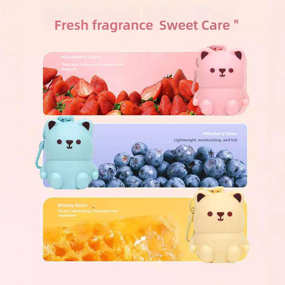 Children's Lipstick Honney Lip Oil Cute Pet Lip Balm Moisturizing Anti Cracking Primer Repairing Children Pure Removes Dead Skin