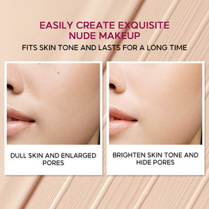 Lightweight Foundation BB Cream Sunscreen Smooth Coverage SPF30 PA++ Long Lasting Light Makeup Glow FA-142 15g
