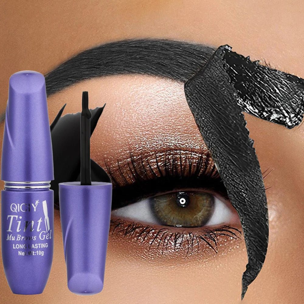 Semi-Permanent Peel Off Eyebrow Dye Cream Waterproof Sweatproof Brow Gel Natural Long-Wearing Stripped Wild Eye Brow Makeup