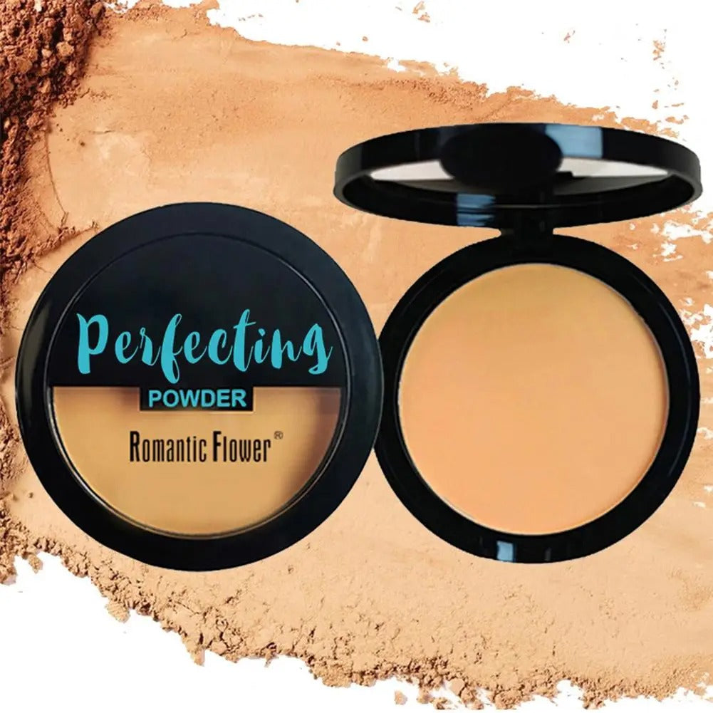 3-color Dark Powder Bronze Powder Dark Skin Foundation Oil Control Concealer Brighten The Face Create Three-dimensional Makeup