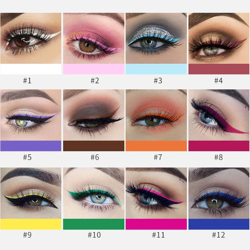0.05mm Eyeliner Liquid Pen Matte Smooth Quick Dry Waterproof Ultra-thin Eyeliner Lower Eyelash Pen Non Smudging Korean