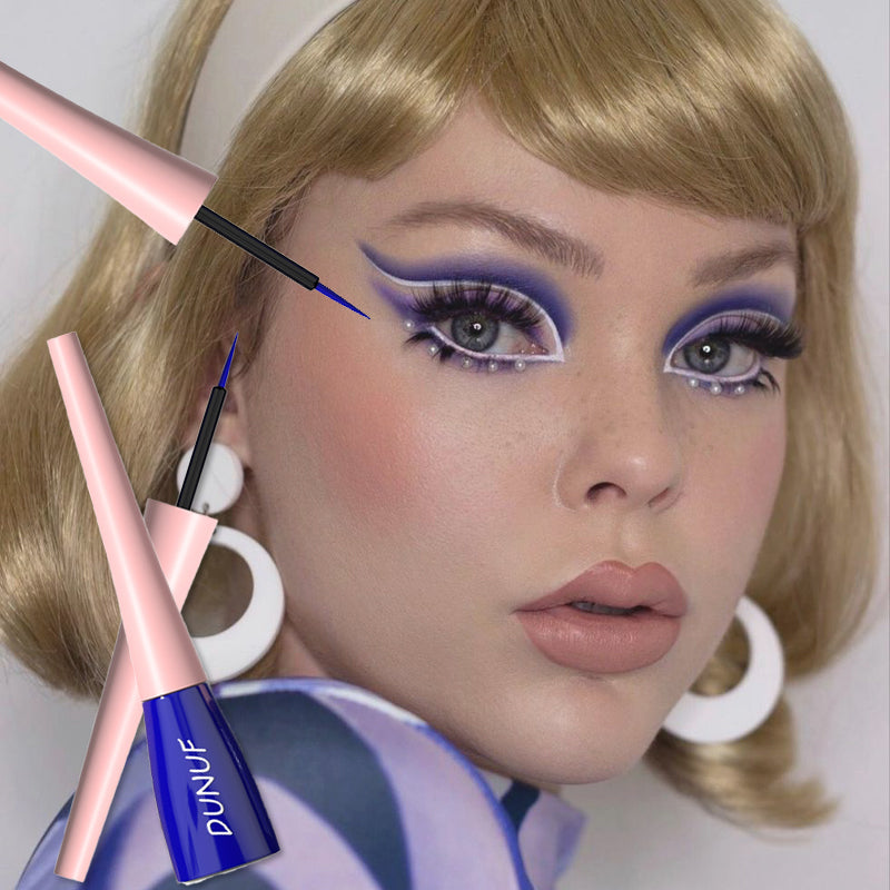 Blue Eye Liner Pen Liquid Eyeliner Pencil Eye Makeup Ultra-thin Long-Lasting Quick-Dry Eye Liner Original Korean Makeup Cosmetic-8