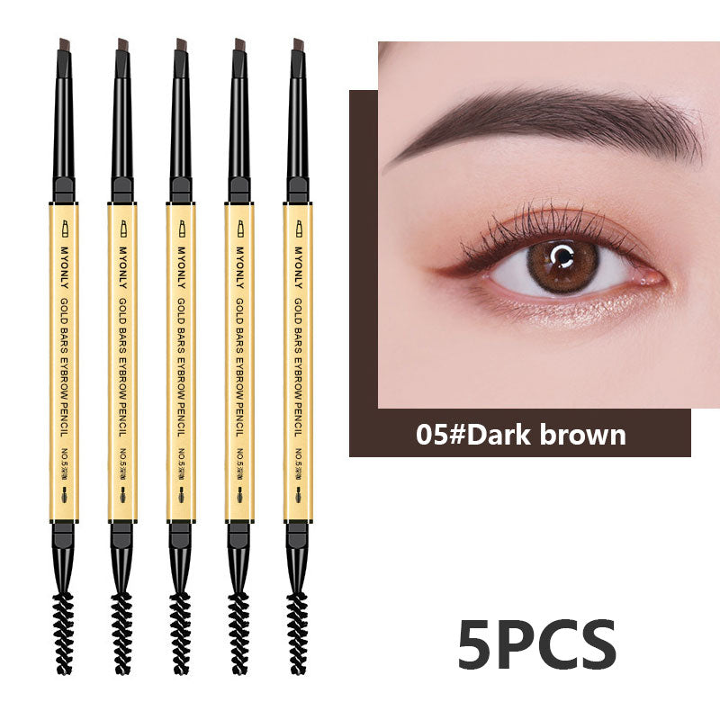 Double Sided Microblading Eyebrow Pen Woman Eyebrow Pencil Waterproof Marker Korean Make Up Products