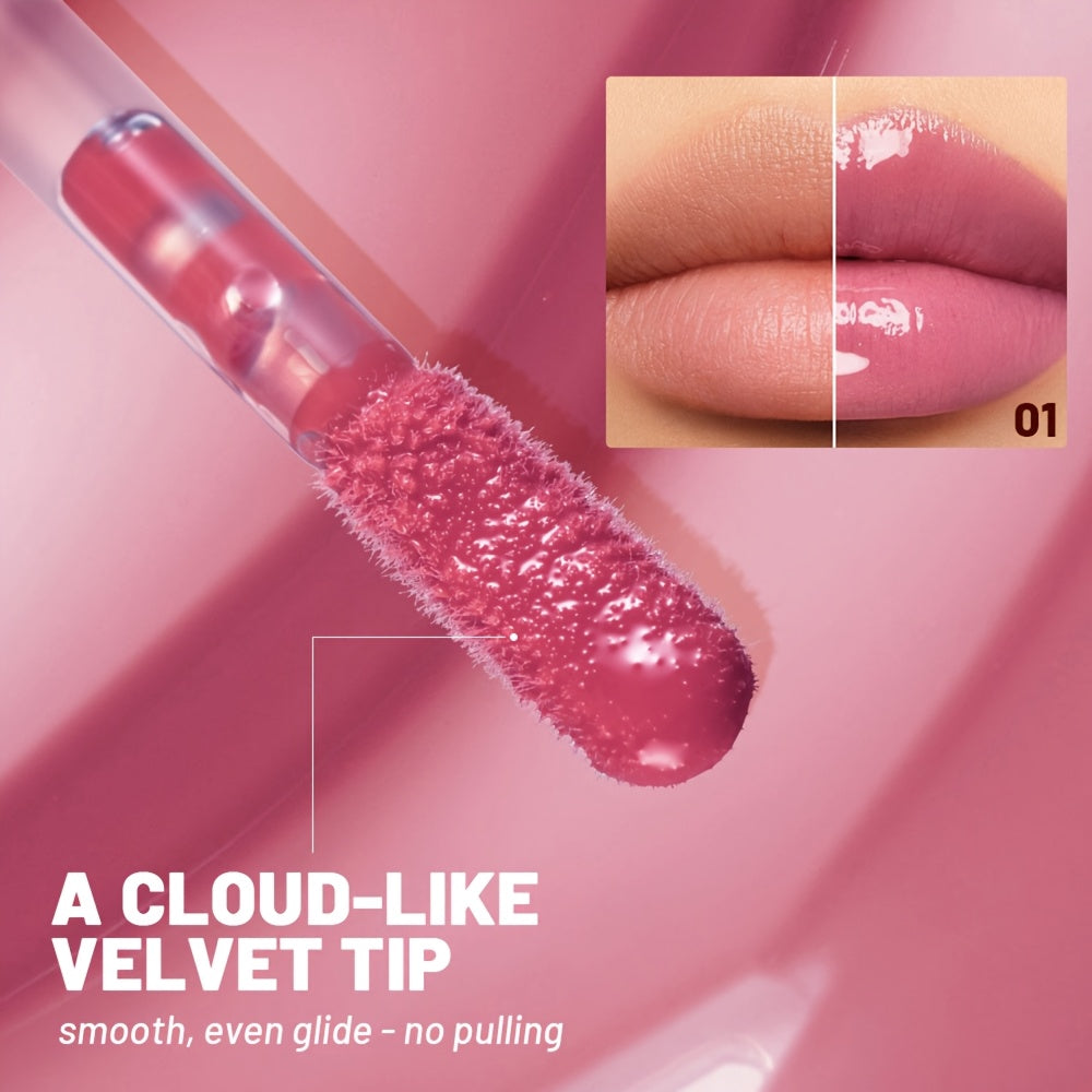 Mirror Shine Lip Gloss – 5 Colors Available   High-Gloss Finish   Non-Stick Cup  Long-Lasting & Waterproof  Moisturizing Formula