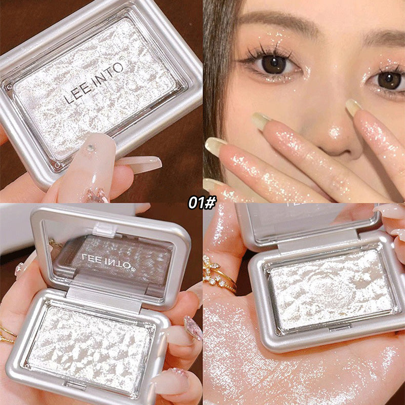 Dreamy Highlighting Powder  3D Effect for a Natural   All-Over Glow - Multi-Purpose Compact Powder for Blush   Contour