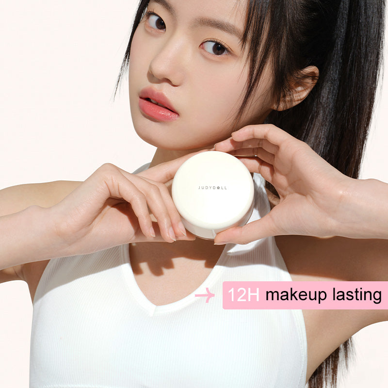 Translucent Loose Setting Powder Long-Lasting Matte Finish Oil Control, Large Size Blurring Sweat-Proof
