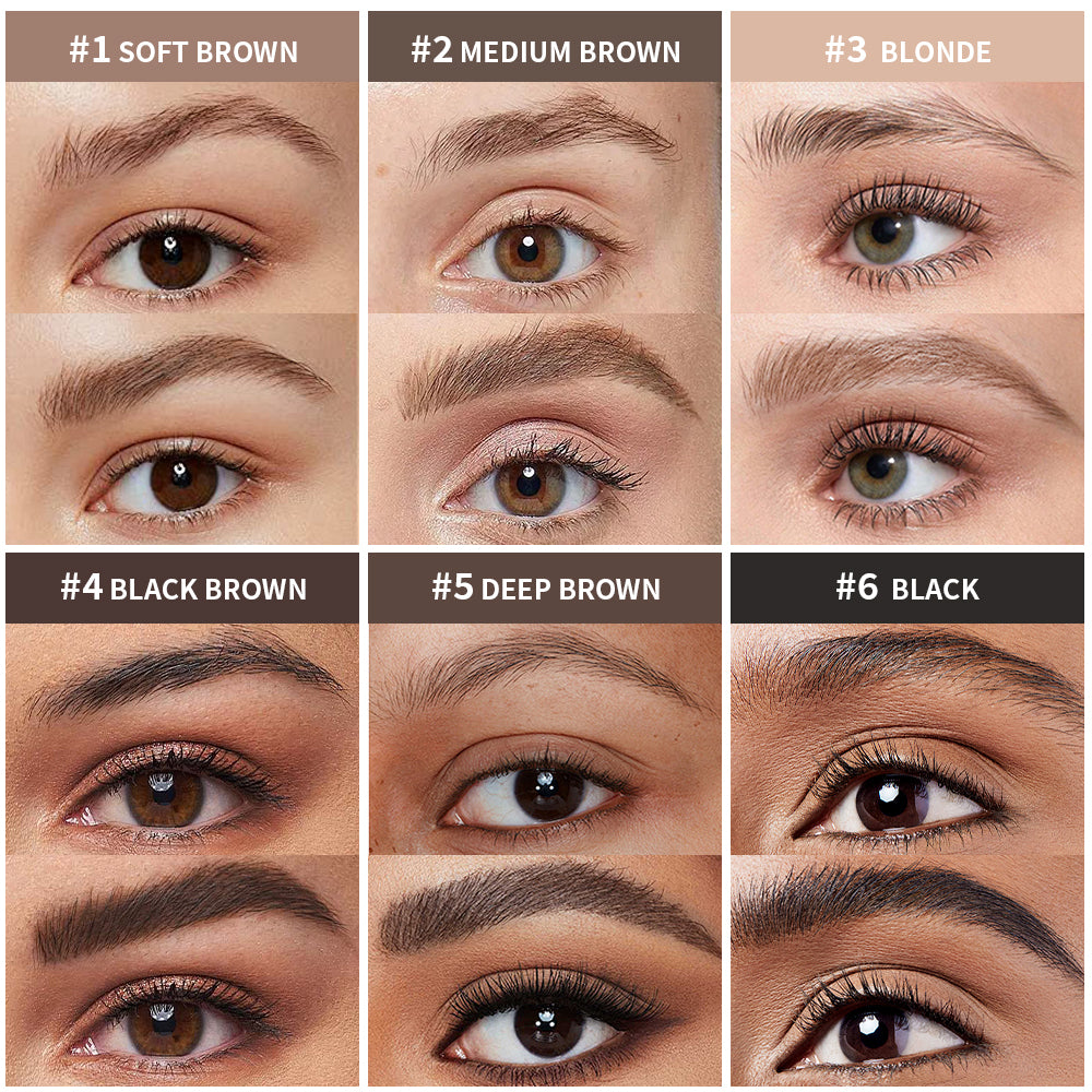 Superfluff Volumizing Brow Mousse Tint for Eyebrows Tinted Brow Gel Brown Long Lasting Waterproof Eyebrow Tattoo Dye Cosmetics