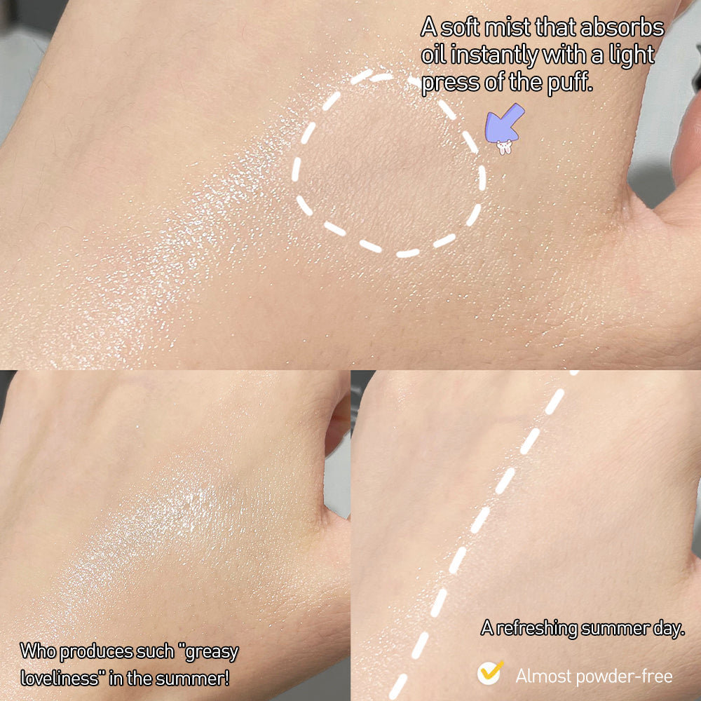 Matte Oil Control Pressed Powder Waterproof Moisturizing Lasting Face Make-up Setting Powder Brightening Concealer Cosmetics