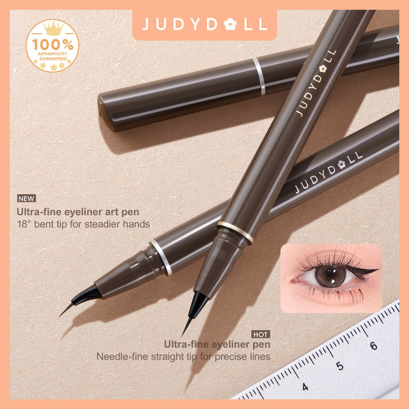 Precision Liquid Eyeliner Pen, Ultra-Fine Tip, Waterproof, Smudge-Proof, 24-Hour Long-Lasting, Perfect for Lash Line