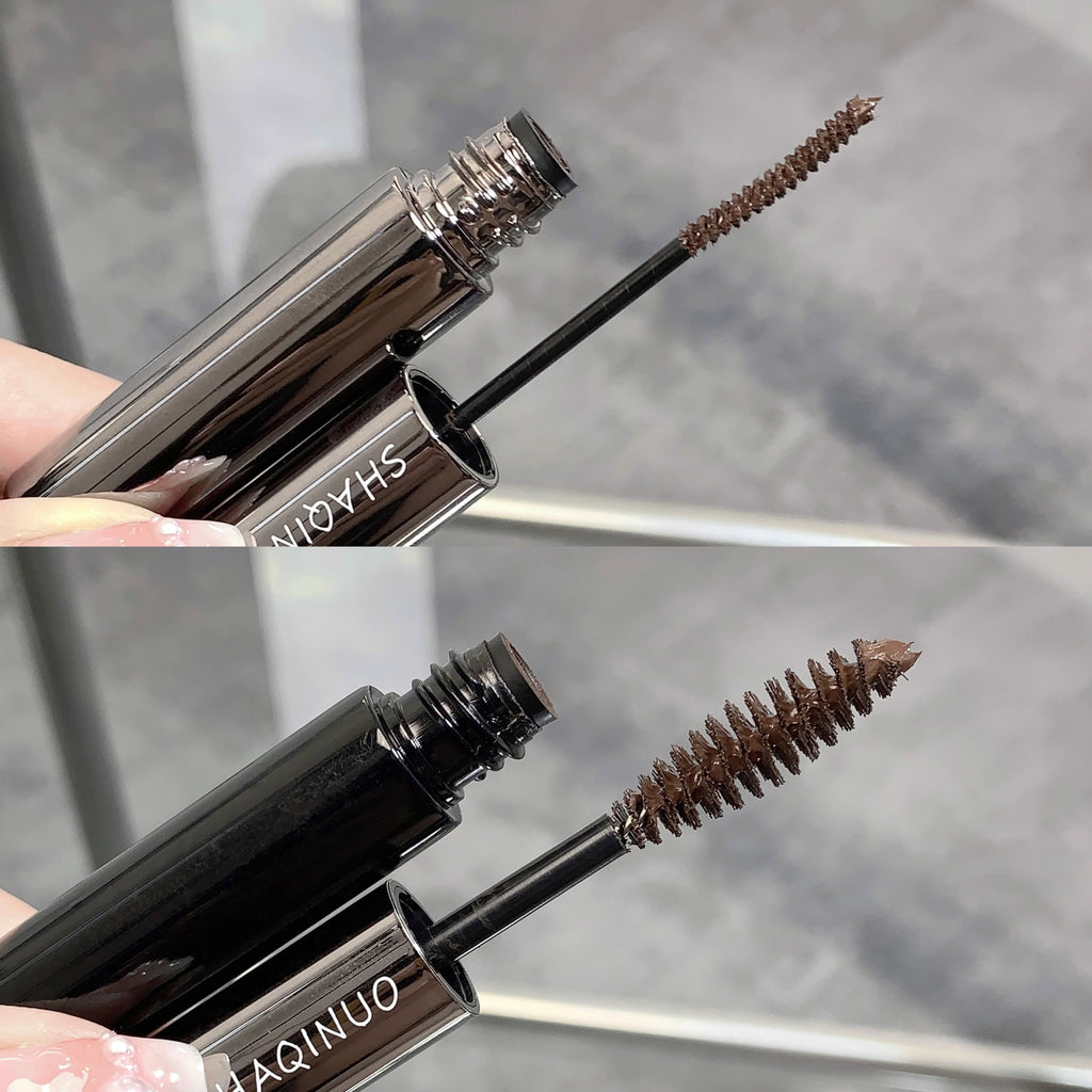 2 In 1 Volume and Length Waterproof Mascara Long Lasting Dual-Ended Tubing Eye Makeup